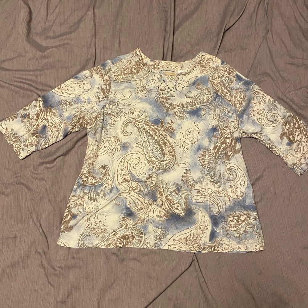 Alfred & dunner top